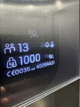 Aufzug Traglast 1000kg - 