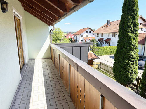 Blick vom Balkon - 