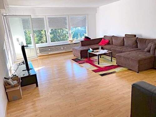 Wohnzimmer - 4 Zimmer Etagenwohnung zur Miete in Waldshut