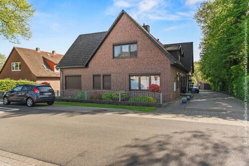 Bild 1 - Attraktive Büro- und Gewerbefläche mit Lager und Garten im Herzen von Oyten