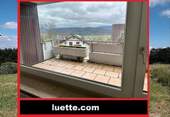Fernblick - Vermietete 4 ½-Zi-ETW, Rheinblick, beliebte Lage Waldshut-Haspel, grosser Blk. + Terrasse, Grst, Fenster und innen er...