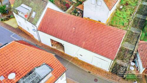 Scheune - Luftbildansicht - 