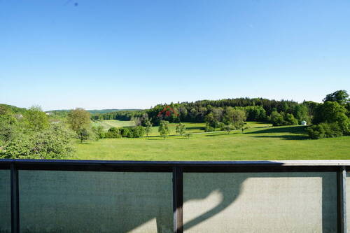 Ausblick vom Balkon - 