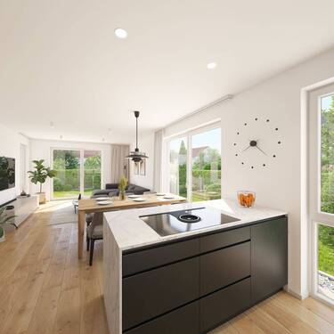 Visualisierung Wohnung 2 - Moderne Neubau-Gartenwohnung in bevorzugter Wohnlage