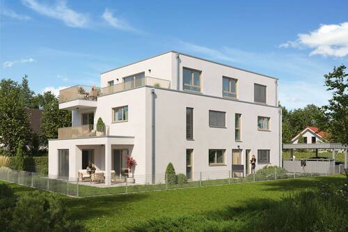 Visualisierung Gebäude - 3 Zimmer Etagenwohnung in Ingolstadt