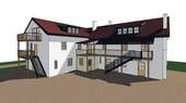 Gebäude in D-Absicht - nach Ausbau DG - 1 Zimmer Mehrfamilienhaus, Wohnhaus zum Kaufen in Bodenkirchen