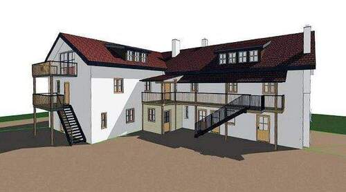 Gebäude in D-Absicht - nach Ausbau DG - 1 Zimmer Mehrfamilienhaus, Wohnhaus zum Kaufen in Bodenkirchen