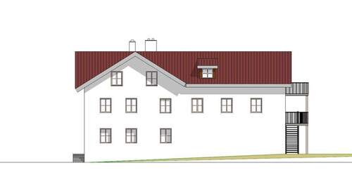 Ansicht Nordost - 1 Zimmer Mehrfamilienhaus, Wohnhaus in Bodenkirchen