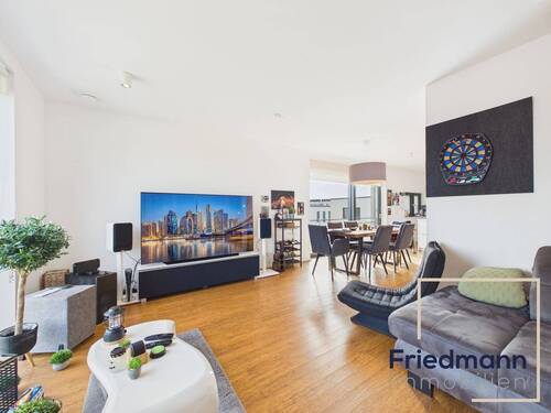 Wohnzimmer (1) - 2 Zimmer Etagenwohnung in Trier