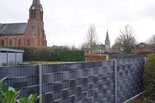 Gartenbereich mit Blick auf die Kirchtürme - 