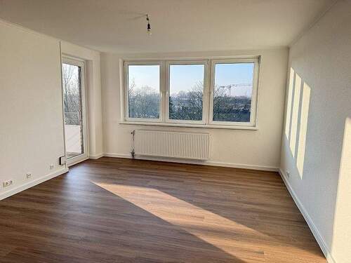 Wohnzimmer - Etagenwohnung mit 56,10 m&sup2; in Ahrensburg zur Miete