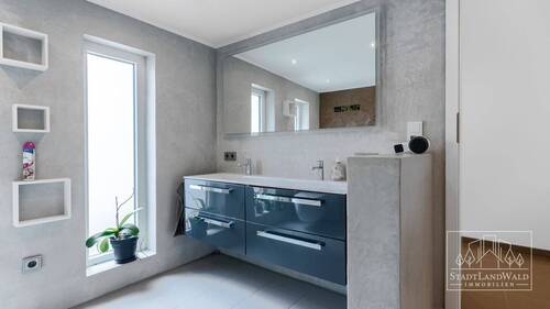 EG - Badezimmer - Einfamilienhaus mit 183,00 m&sup2; in Busenberg zum Kaufen