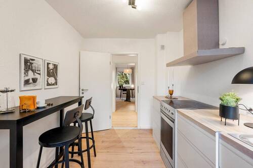 Küche - Etagenwohnung mit 70,00 m&sup2; in Biberach an der Riß zum Kaufen