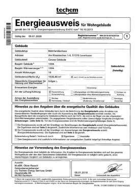 Energieausweis 1 - 