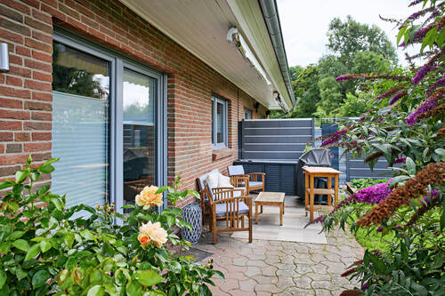 Die schöne Gartenterrasse - 