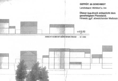 Ansicht Nordost Münchener Straße - 