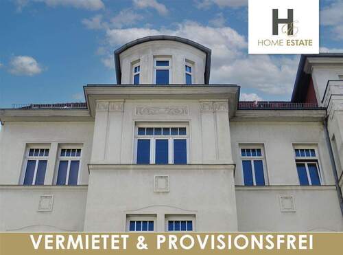 Hausansicht - Ungewöhnliche - 4 Zimmer mit Stuck & Parkett
