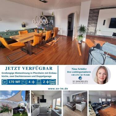 Titelbild - Großzügige 4 Zimmer-Penthouse Wohnung in Pforzheim zu vermieten!