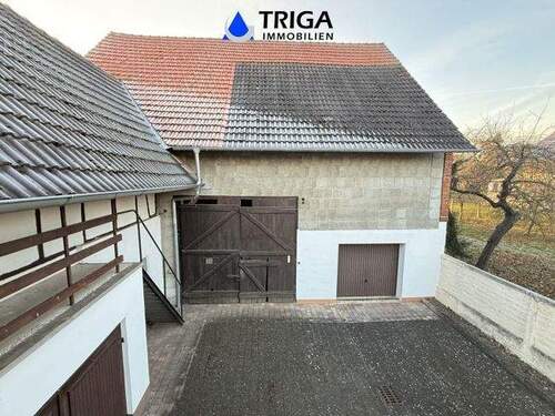 Blick auf dad Grundstück - 