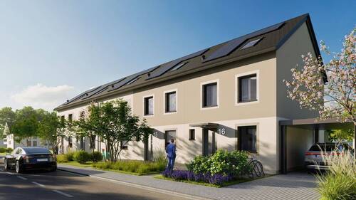 Frontansicht - 5 Zimmer Reihenmittelhaus in Pirna