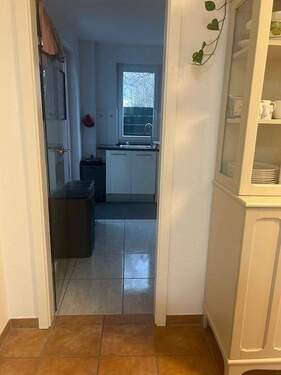 Blick in die Küche - 