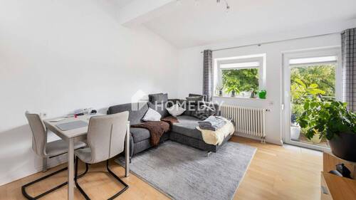 Wohnzimmer 1 - Etagenwohnung mit 49,00 m² in Achern zum Kaufen
