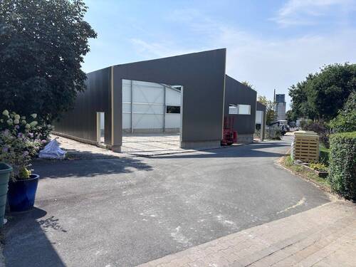 Einfahrt Haupthalle - Halle zur Miete in Bünde