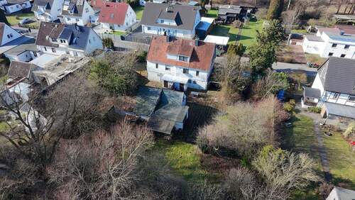 Drohnenaufnahme Rückansicht - Grundstück zum Kaufen in Hamburg