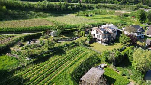 Vogelperspektive auf das Anwesen - 