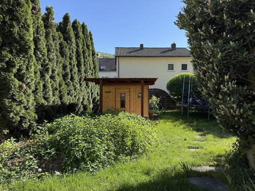 Garten mit Sauna - 