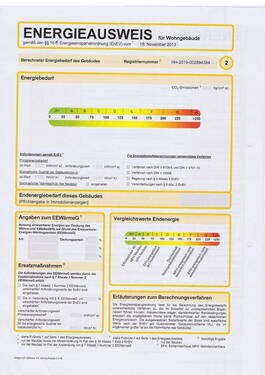 Energieausweis - 