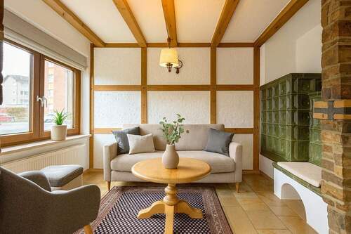 Kamin virtuell möbeliert - 