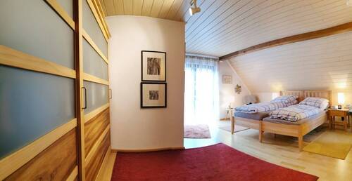 Schlafzimmer im Dachgeschoss - 