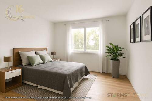 Schlafzimmer - Etagenwohnung mit 105,80 m&sup2; in Übach-Palenberg zum Kaufen