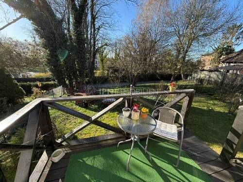 Terrasse - Doppelhaushälfte mit 68,00 m&sup2; in Klein Kussewitz zur Miete