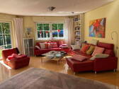 Wohnzimmer - 5 Zimmer Einfamilienhaus in Spenge