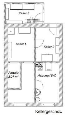 GrundrKG.jpg - 4 Zimmer Reihenhaus in Neubrandenburg