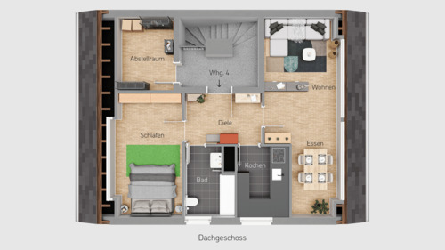 Dachgeschoss - 
