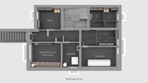 Kellergeschoss - 