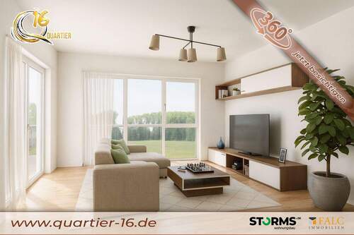 Herzlich Willkommen! - Obergeschosswohnung (WE-6) - 84,25 m² - 2 Zimmer