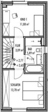OG - Reihenendhaus mit 103,00 m&sup2; in Bad Aibling zum Kaufen