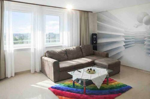 Wohnzimmer - 3 Zimmer Etagenwohnung zum Kaufen in Offenbach