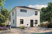 Hausansicht - Modernes Familienhaus mit Grundstück – massiv gebaut & zukunftssicher