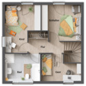 Grundriss Beispiel OG - 