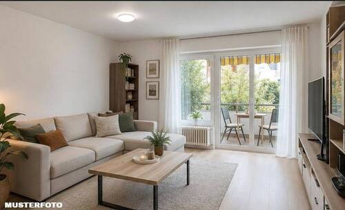 Wohnzimmer - MUSTER - Charmante Wohnung im neuen Glanz - perfekte Investition
