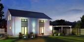 Im Garten zum Abend - 4 Zimmer Einfamilienhaus zum Kaufen in Boxberg/Oberlausitz