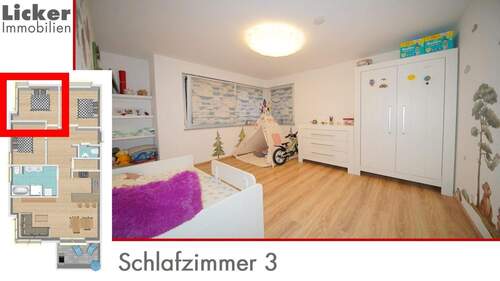 Schlafzimmer 3 - 