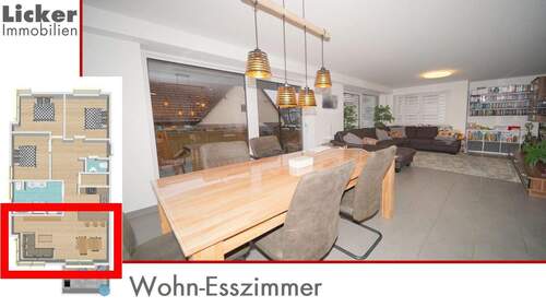 Wohn-Esszimmer - 