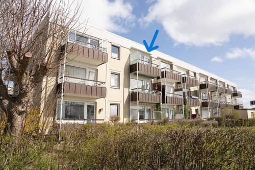 Aussenansicht - Sonnige 2-Zimmer Ferienwohnung mit Meerblick
