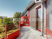 Balkon - 3 Zimmer Etagenwohnung in Krefeld